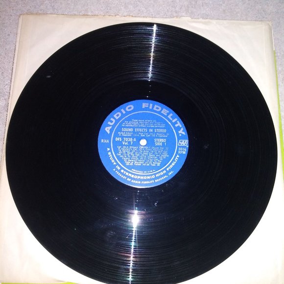 Sound effects FREE S/H Volume 7 Audio Fidelity Vintage Vinyl LP - Picture 3 of 4